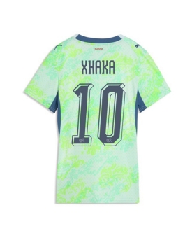 Billige Fotballdrakt Sveits Granit Xhaka #10 Replika Bortedrakt Dame VM 2026 Kortermet Billige Fotballdrakt Sveits Granit Xhaka #10 Replika Bortedrakt Dame VM 2026 Kortermet